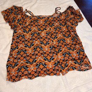 Willow and Root Off-Shoulder/Cami top